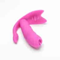 Stymulator Łechtaczki Sterowany Bezprzewodowo Ładowany Usb Fioletowy