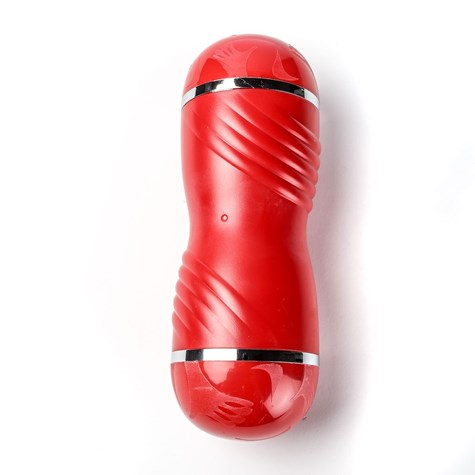Masturbator Dwustonny Końce Wagina Usta Czerwony