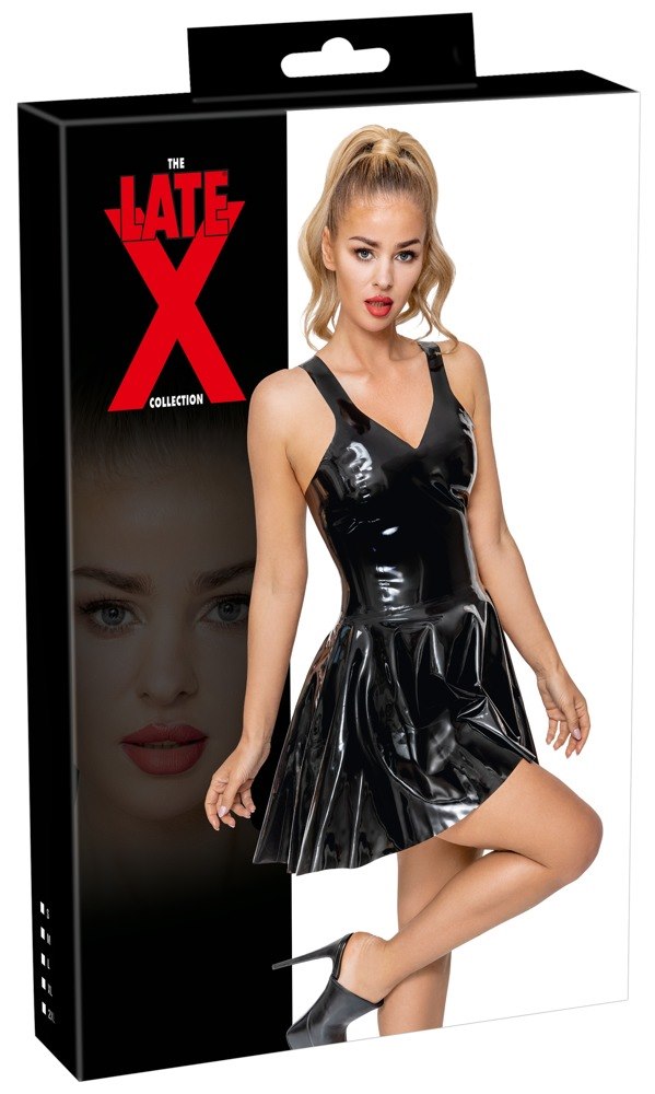 Latex Mini Dress 2XL