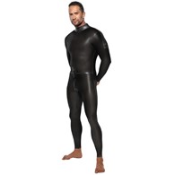 Latex Men's Jumpsuit 2XL