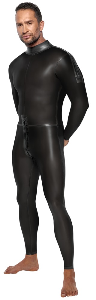 Latex Men's Jumpsuit 2XL