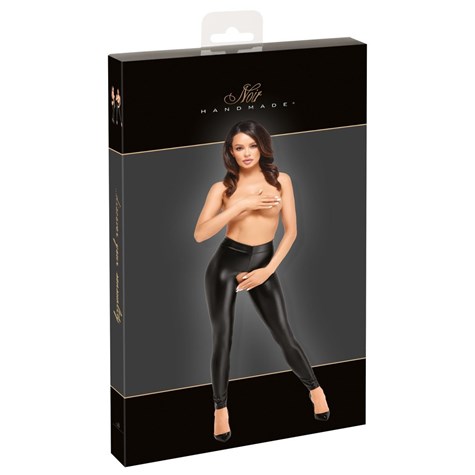 Legginsy Taboo z odkrytym kroczem i pośladkami M Noir Handmade