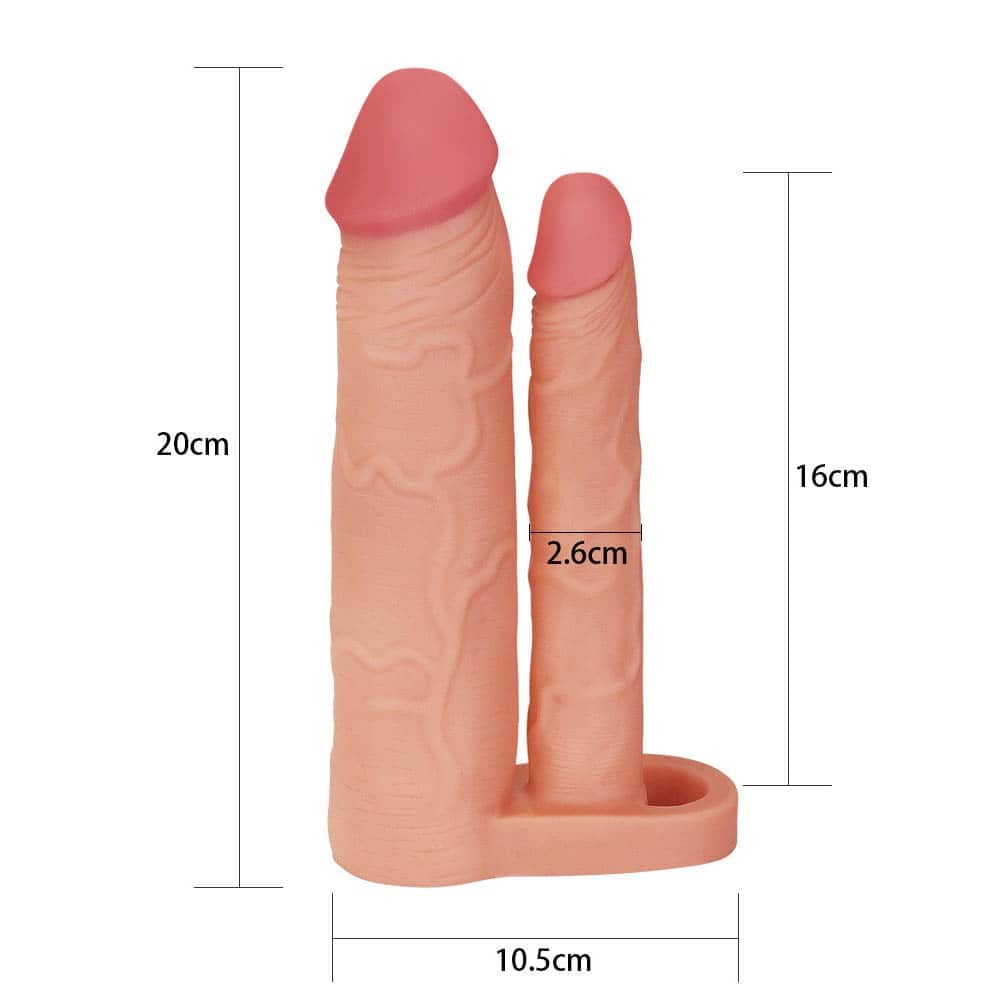 Nakładka Pleasure X-Tender Double Lovetoy — zdjęcie 2