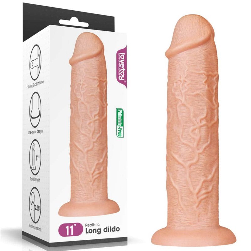 Dildo z przyssawką 27 cm Lovetoy