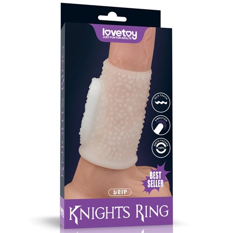 Pierścień na penisa Knights Drip z wibracjami Lovetoy