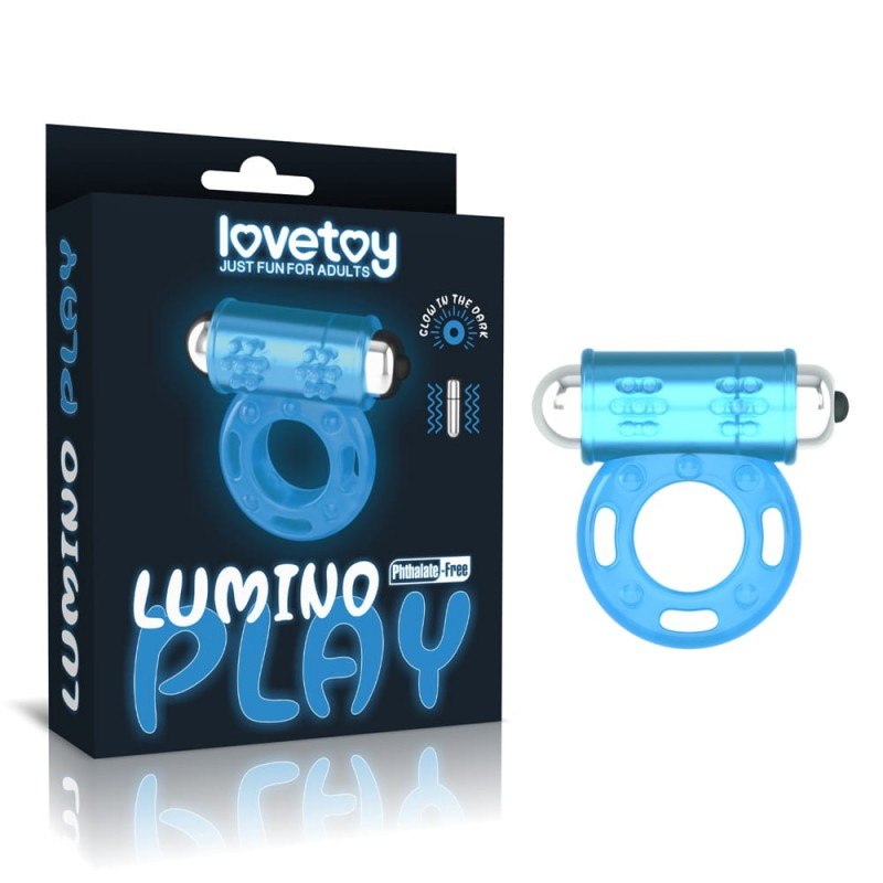 Pierścień na penisa świecący w ciemności Lumino Play Lovetoy