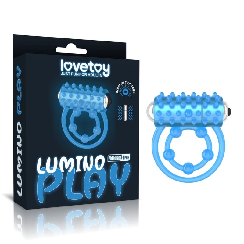 Pierścień na penisa świecący w ciemności Lumino Play Lovetoy