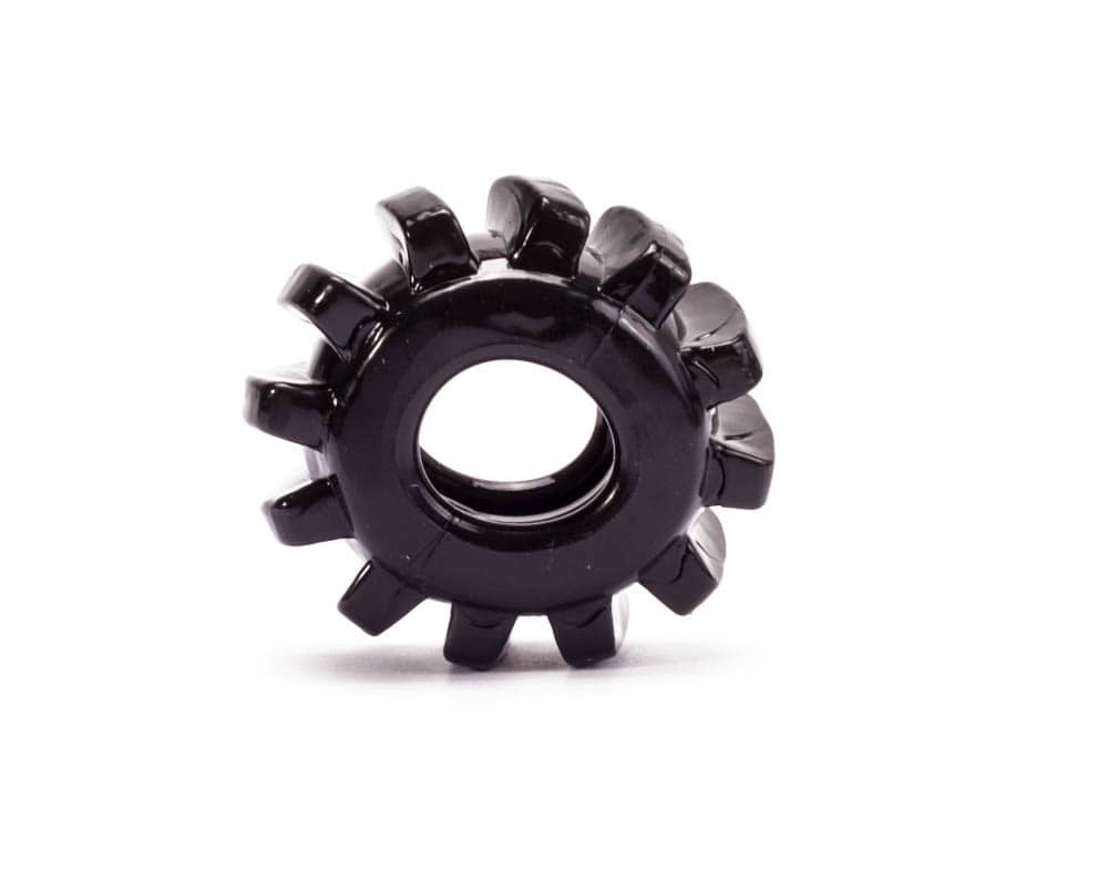 Pierścień na penisa Lovetoy Power Plus czarny śr. 1,6cm — zdjęcie 2
