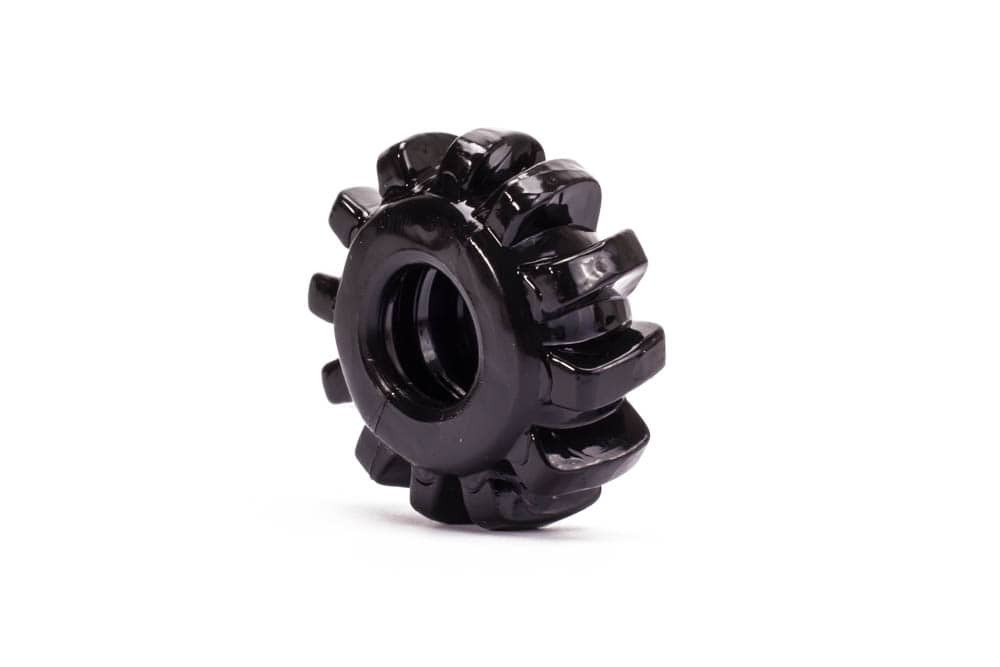 Pierścień na penisa Lovetoy Power Plus czarny śr. 1,6cm — zdjęcie 4