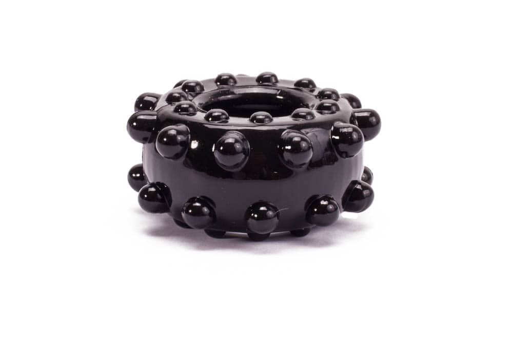 Pierścień na penisa Lovetoy Power Plus czarny śr. 1,6cm — zdjęcie 4