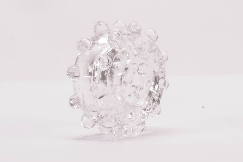 Pierścień na penisa Lovetoy Power Plus przezroczysty śr. 1,6cm — zdjęcie 2