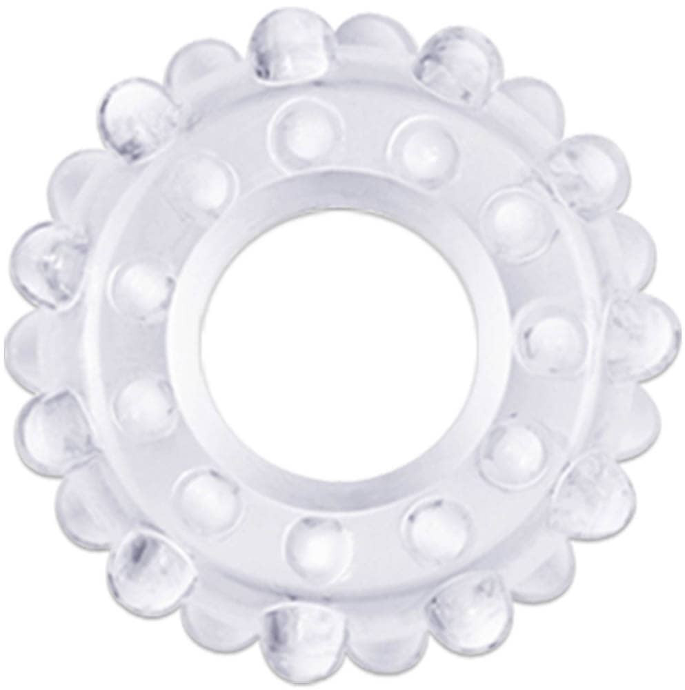 Pierścień na penisa Lovetoy Power Plus przezroczysty śr. 1,6cm — zdjęcie 3