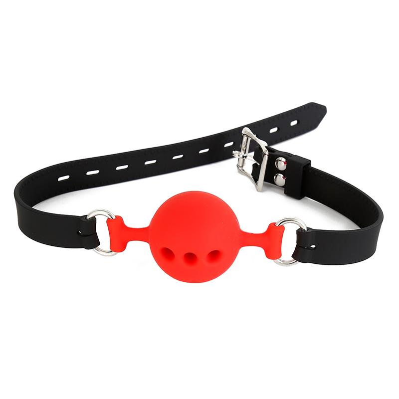 LATETOBED BDSM LINE - Silicone Breathable Ball Gag S - 4 cm