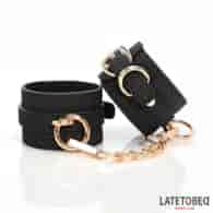 Weaving patterns ankle cuff Golden Chain