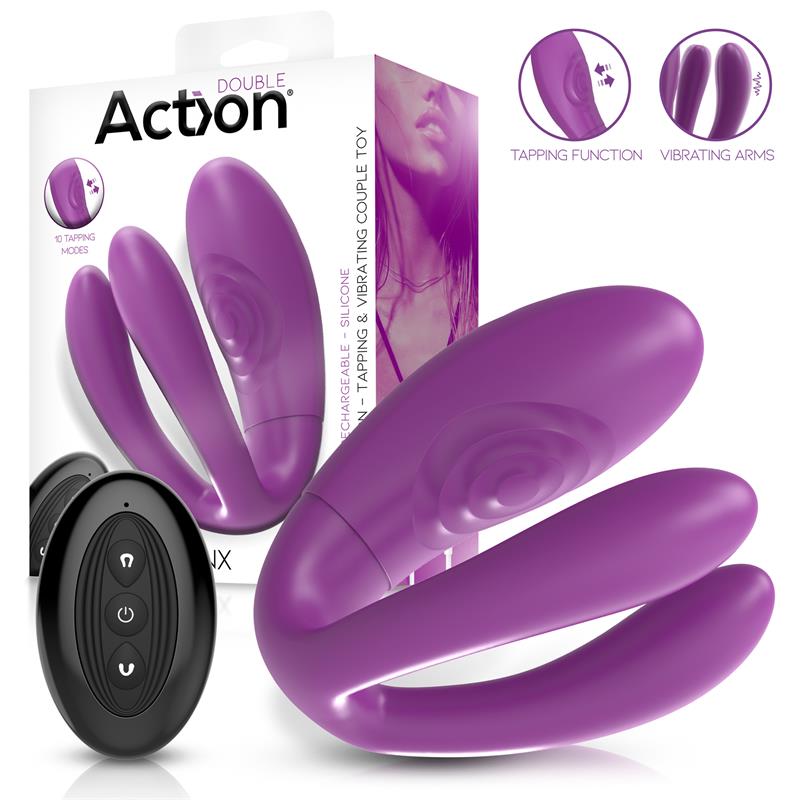 ACTION Twinx Vibrating and Tapping Couple Toy — zdjęcie 3