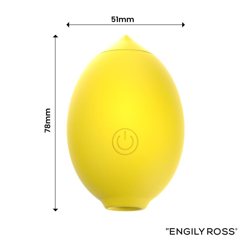 Lemon Clitoral Stimulator with Suction — zdjęcie 3
