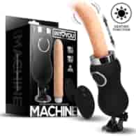 Sex Machine Vibration, Thrusting and Heat Remote Control USB