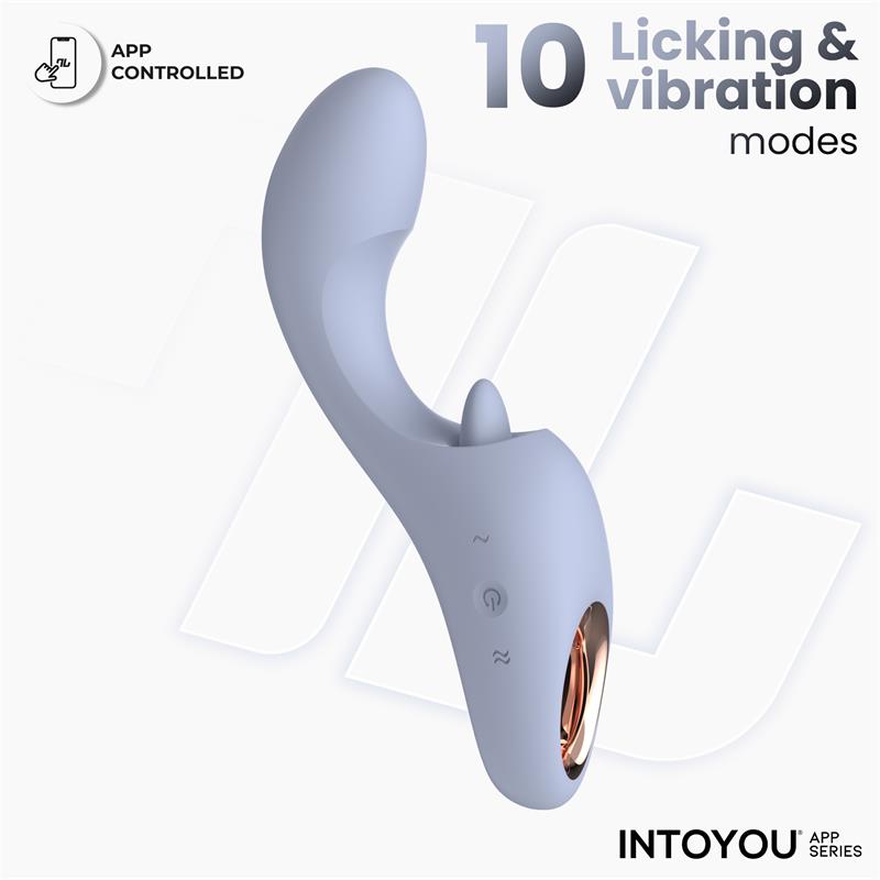 Licky Licking Tongue Vibrator with App Clave 36 — zdjęcie 3