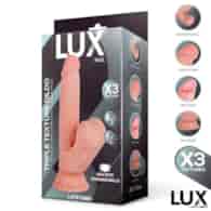 Paul Triple Texture Dildo w/Swing Balls 8,2  Cl,12