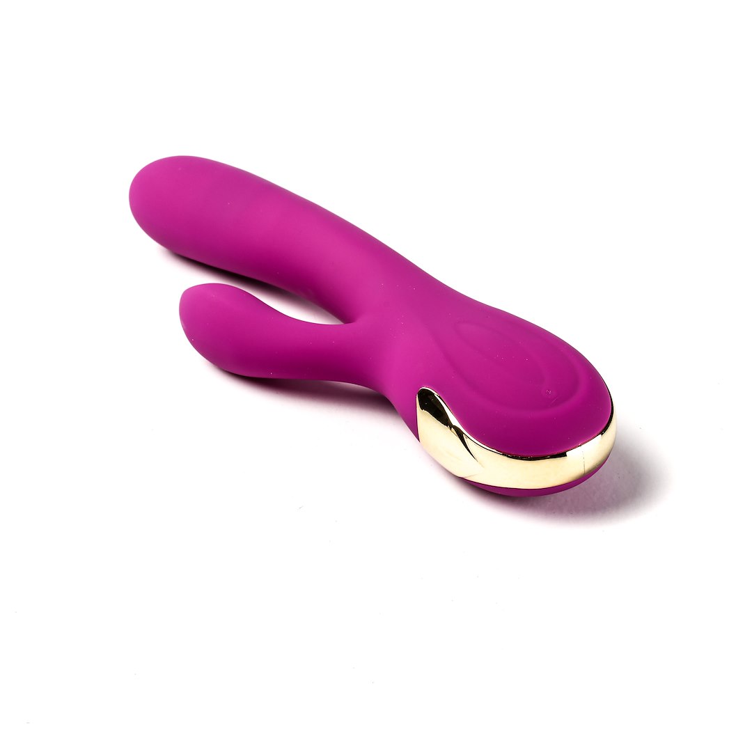 Wibrator Silikonowy Typ Króliczek Ładowany Usb Różowy — zdjęcie 2