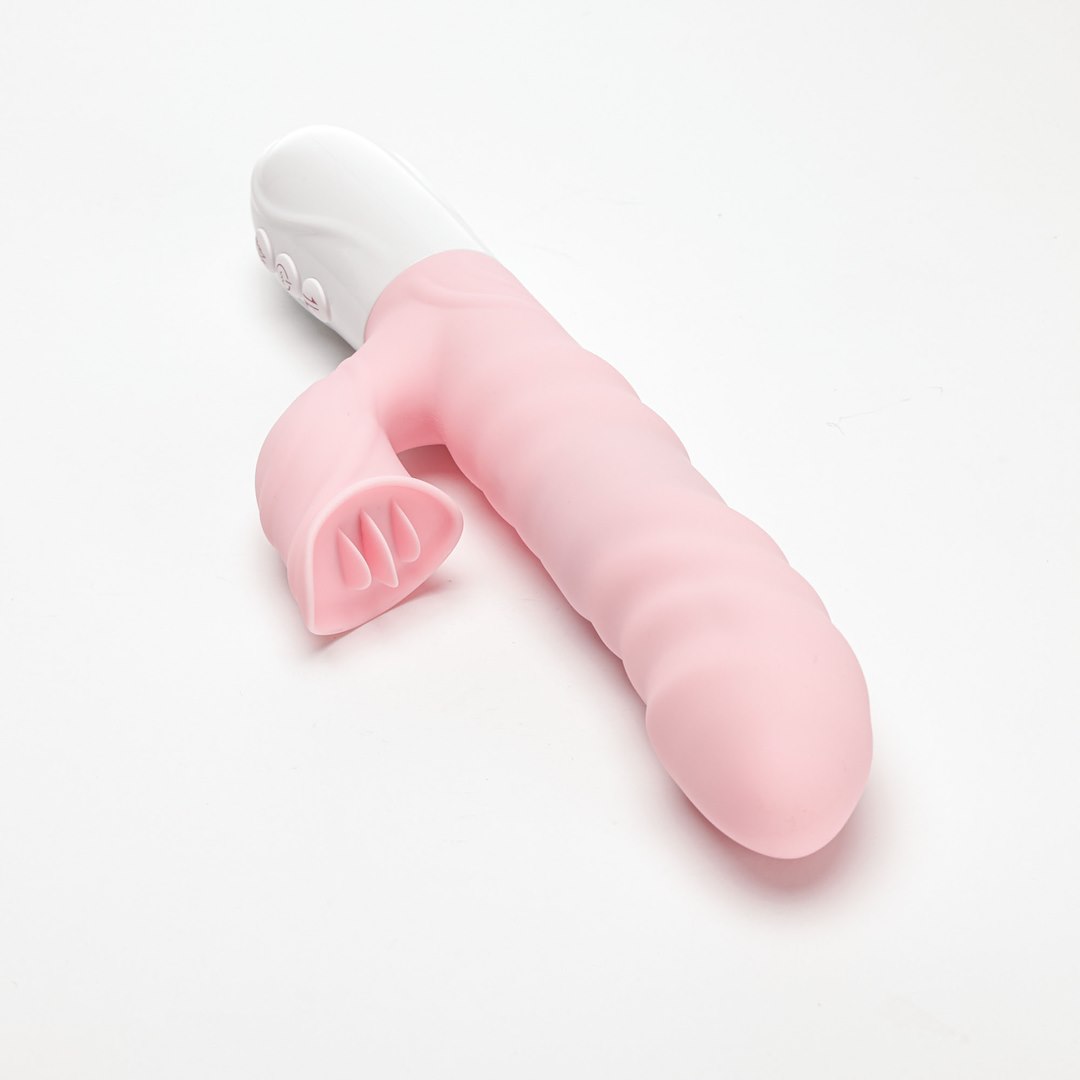 Wibrator Silikonowy Typ Króliczek Ładowany Usb Różowy — zdjęcie 2