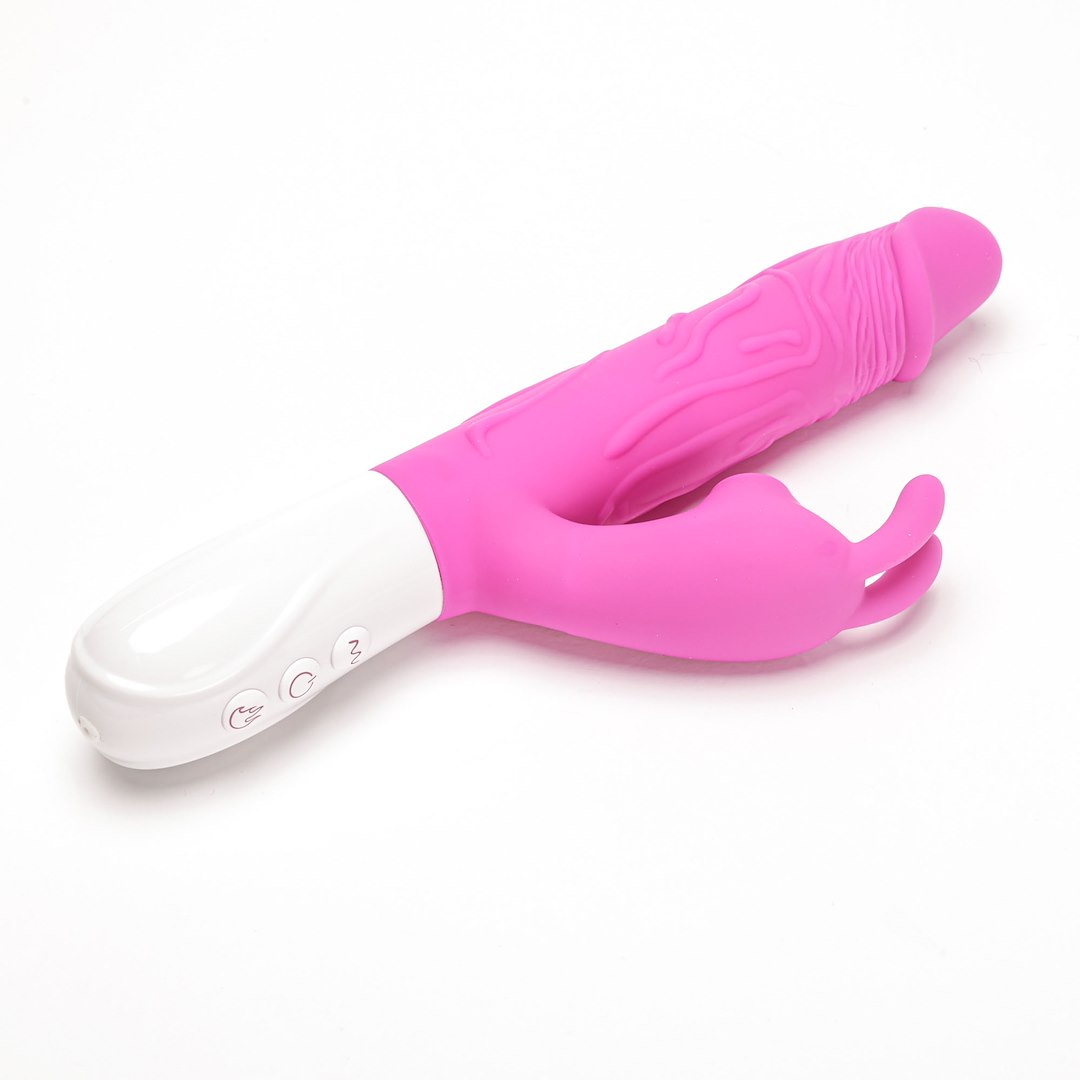 Wibrator Silikonowy Typ Króliczek Ładowany Usb Fioletowy — zdjęcie 2