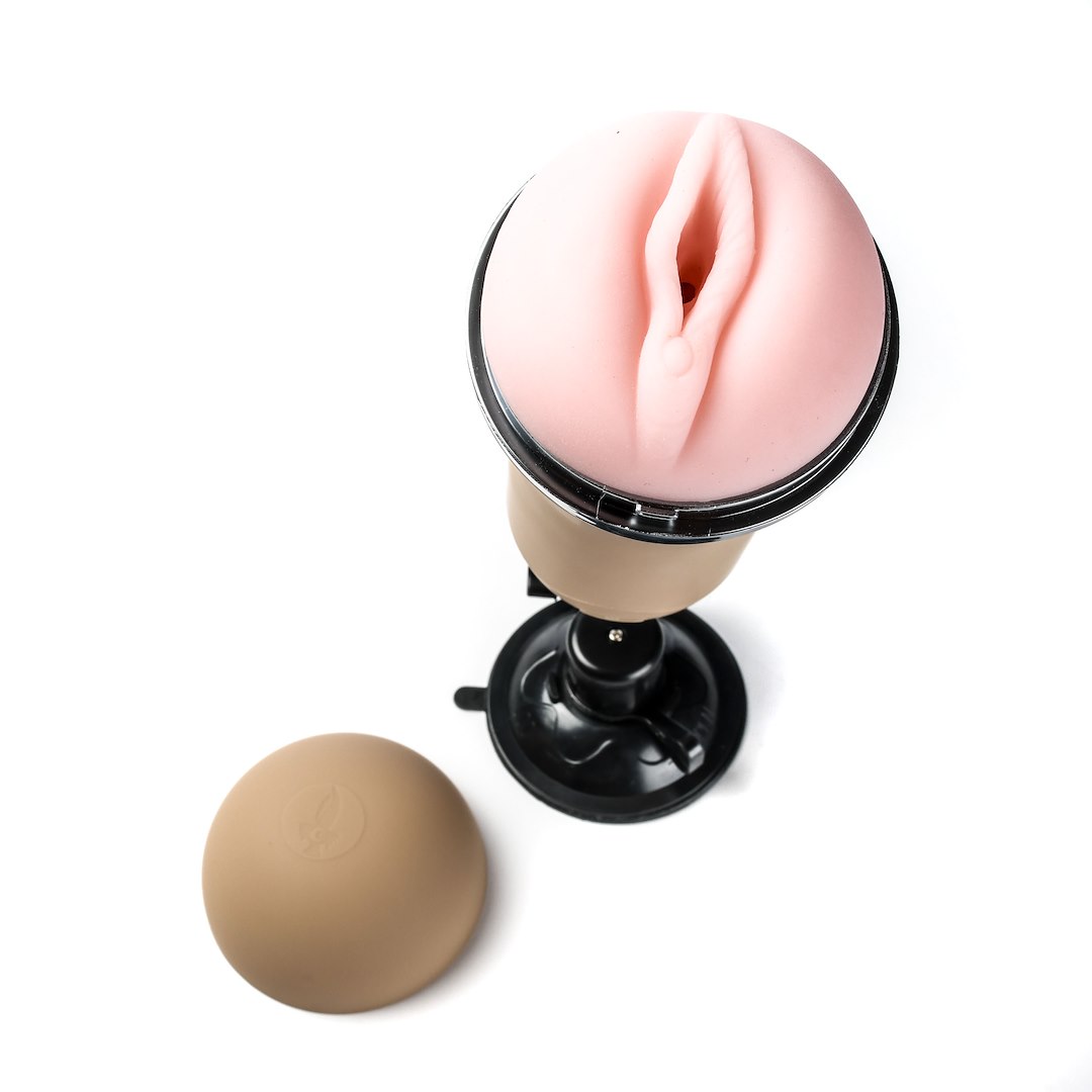 Masturbator Z Wibracją Wagina  Cyberskóra Ładowany Usb Złoty — zdjęcie 2