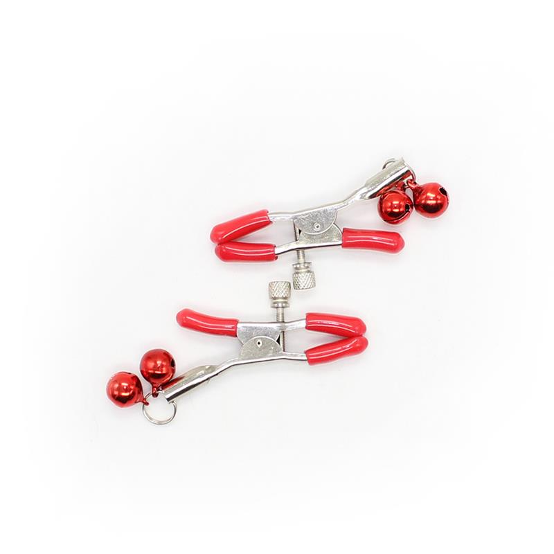 Nipple Clamp with Bell Metal Red — zdjęcie 2
