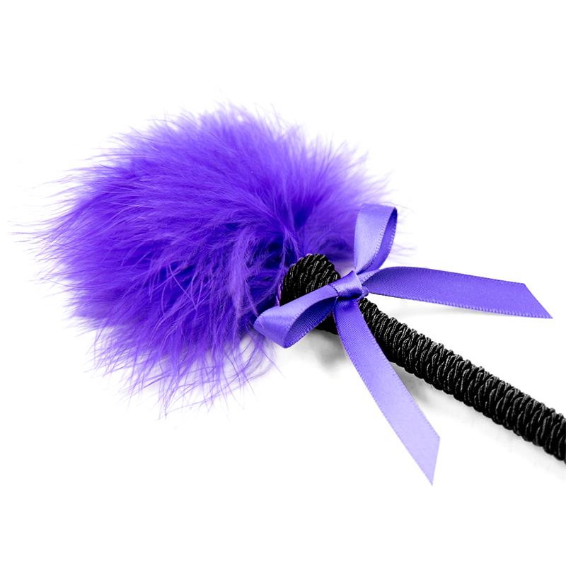 Feather Tickler with Bow 25 cm Purple — zdjęcie 2
