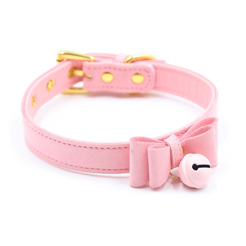 Golden Kitty Cat Collar with Bell — zdjęcie 2