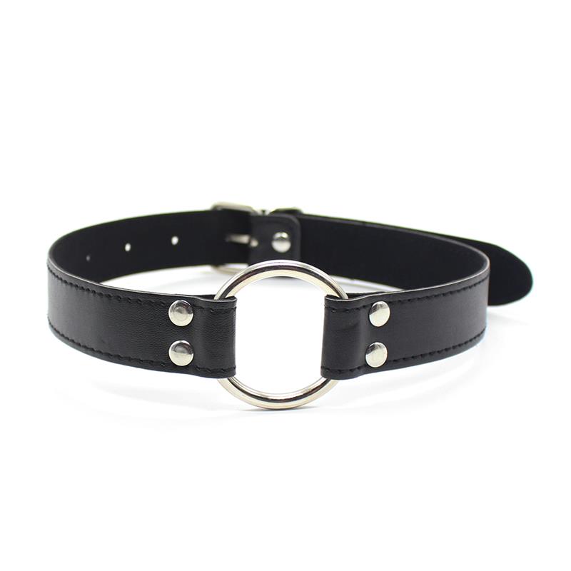 LATETOBED BDSM LINE - Metal O-Ring Gag Ring: 5 cm