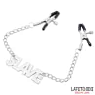 Nipple clamps with Chain - Slave