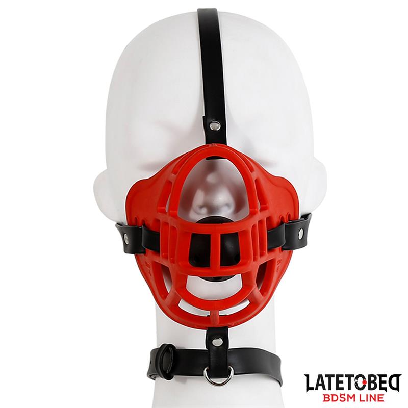 Muzzle with Breathable Gag Ball — zdjęcie 2