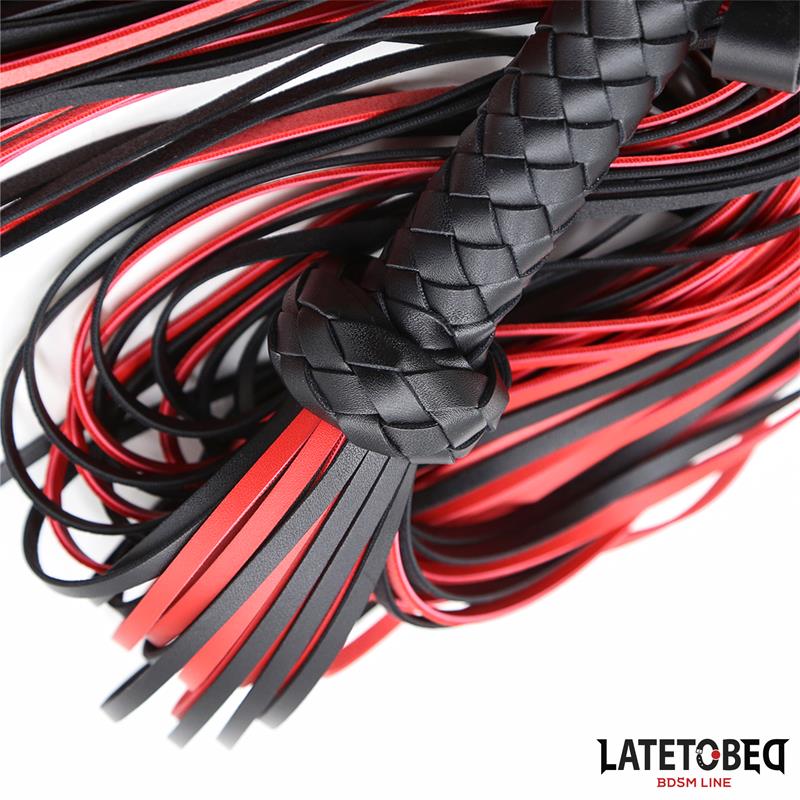 Red Black  Flogger 65 cm — zdjęcie 2