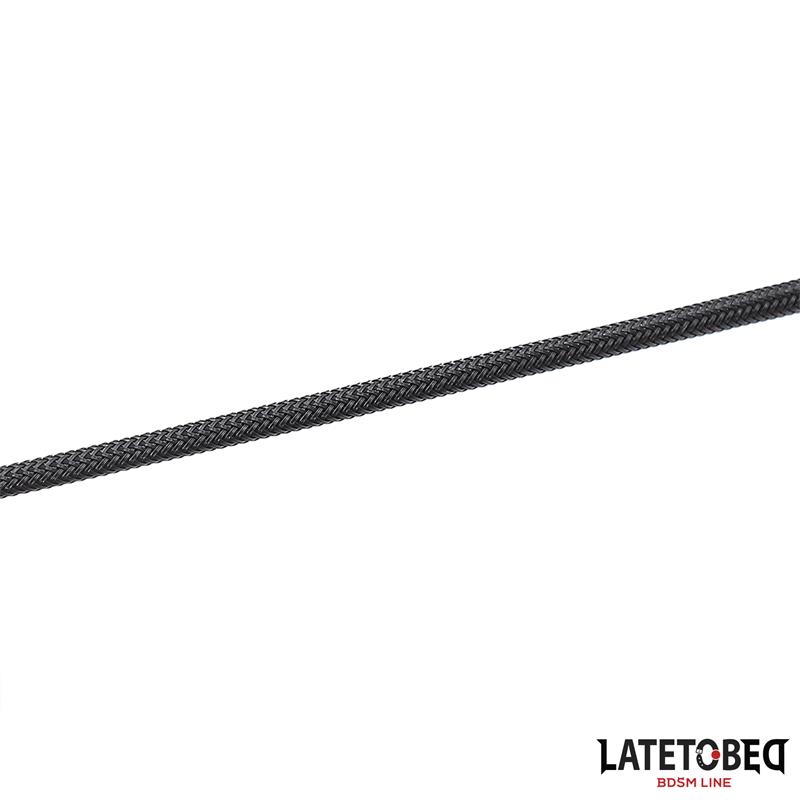 Whip with Heart Shape Black 60cm — zdjęcie 2