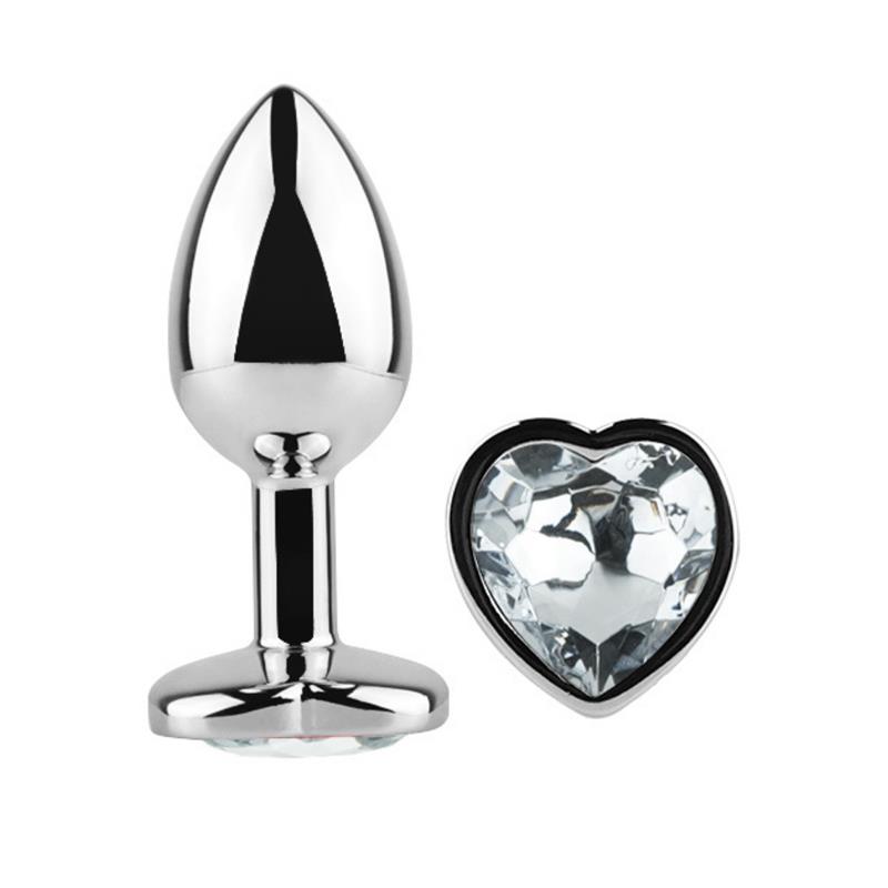 Heart Shaped Butt Plug Size Talla L — zdjęcie 2