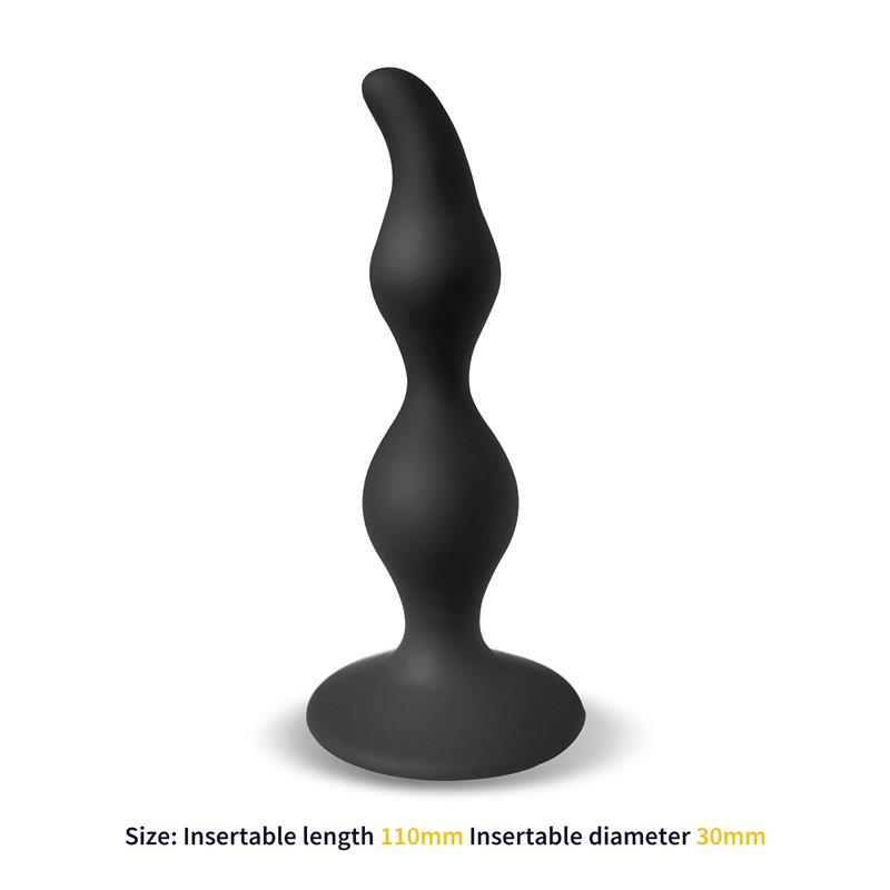 Dylamic Butt Plug Silicone 11 cm x 3 cm — zdjęcie 2