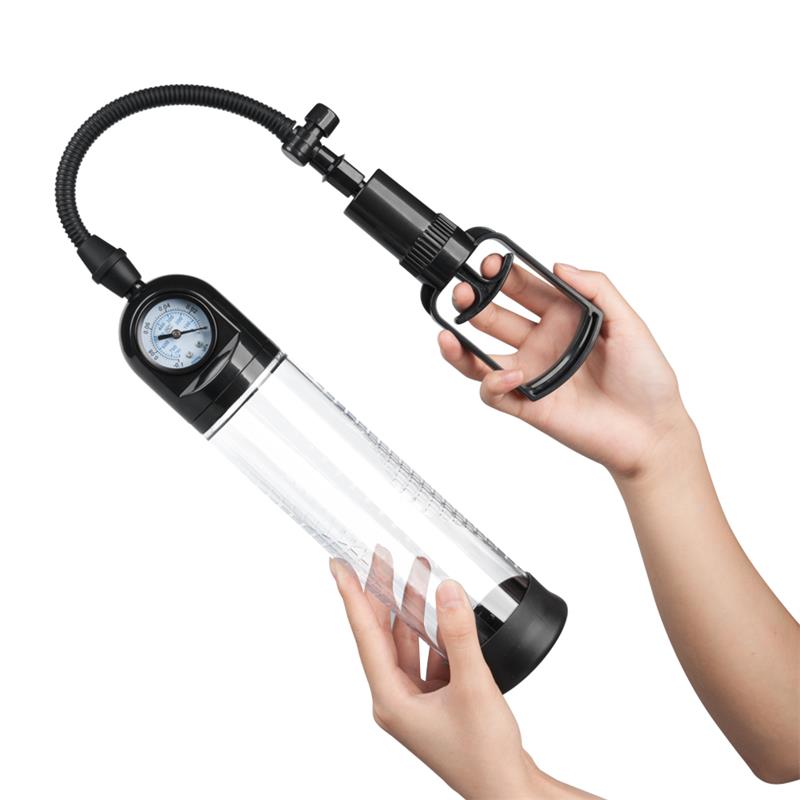 Manual Penis Pump with Valve PSX03 Crystal — zdjęcie 2