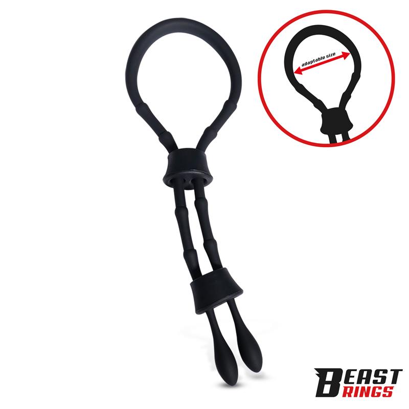 Lasso Adjustable Silicone Cock Ring — zdjęcie 2