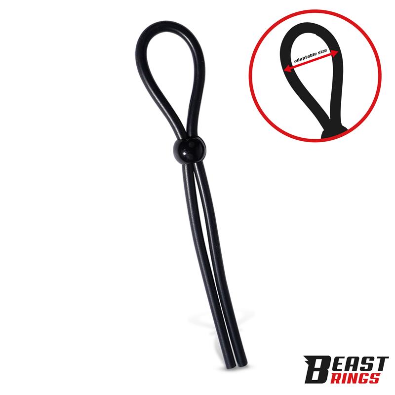 Lasso Adjustable Silicone Cock Ring — zdjęcie 2