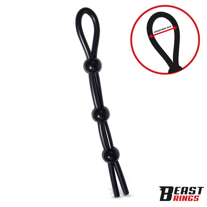 Lasso Adjustable Silicone Cock Ring — zdjęcie 2