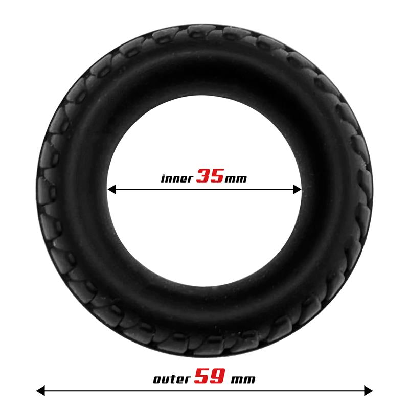 Cock Ring Turbine Liquid Silicone 35 mm — zdjęcie 2