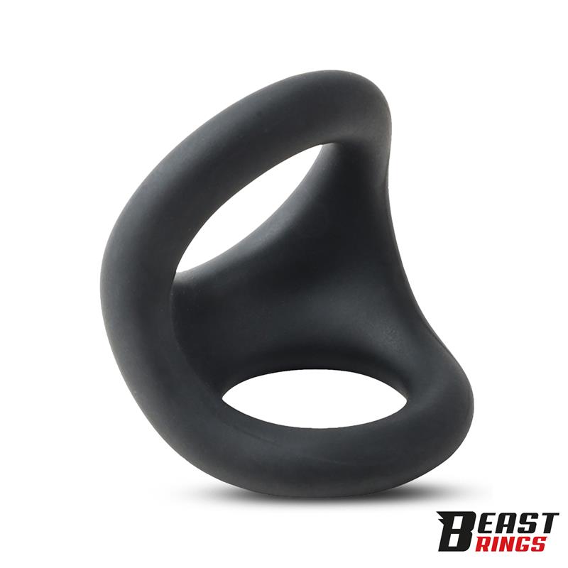 Double Penis Ring Liquid Silicone 27/30 mm — zdjęcie 2