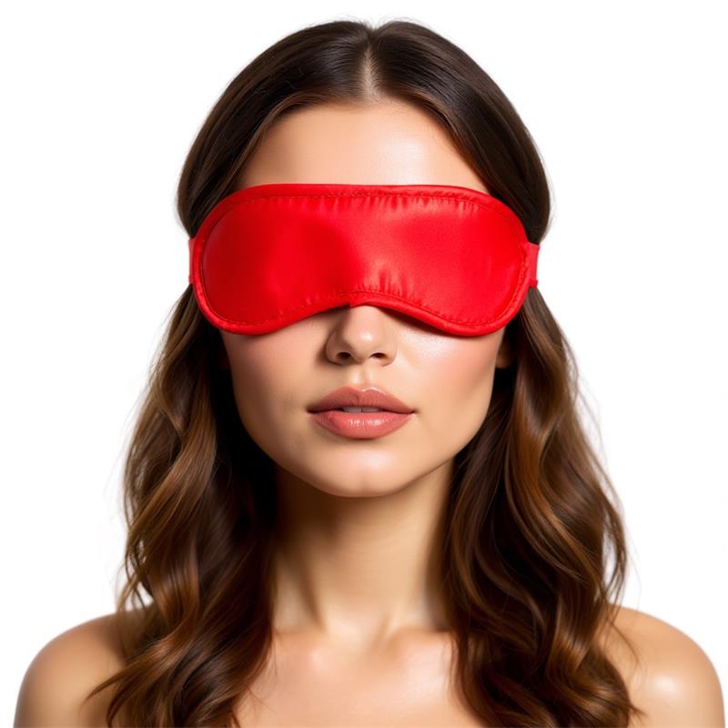 Satin Blindfold Red — zdjęcie 2