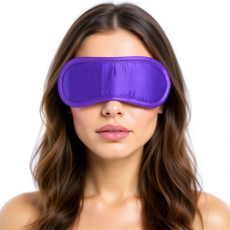 Satin Blindfold Purple — zdjęcie 2