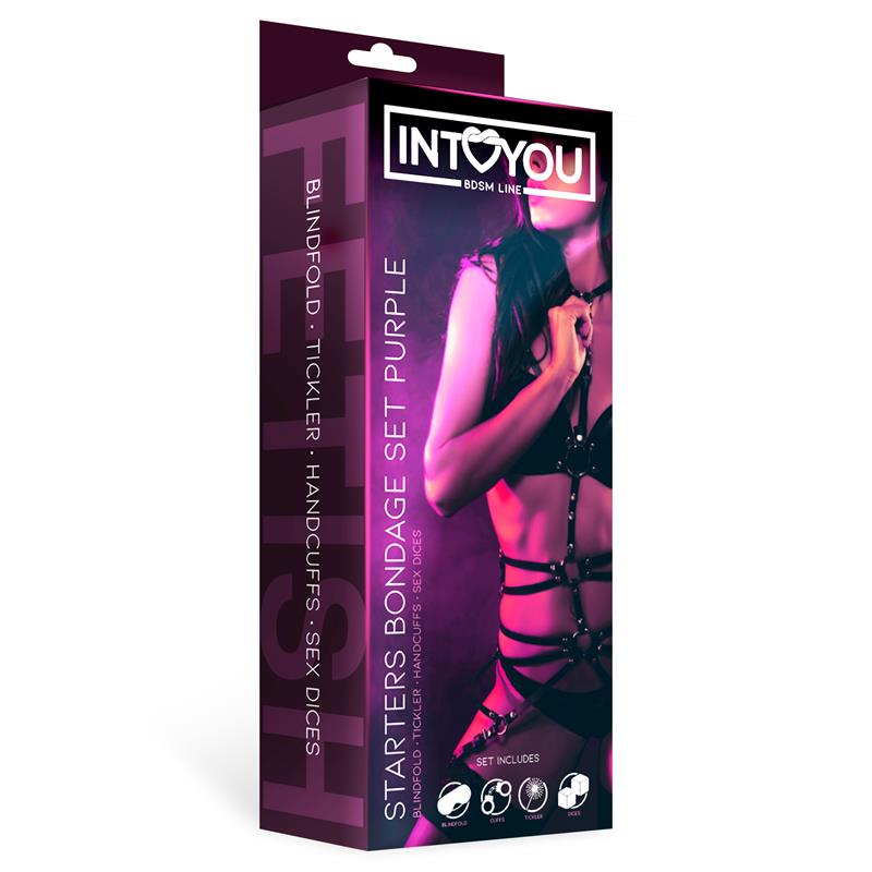 Starters Bondage Set 4 Pieces Purple — zdjęcie 2
