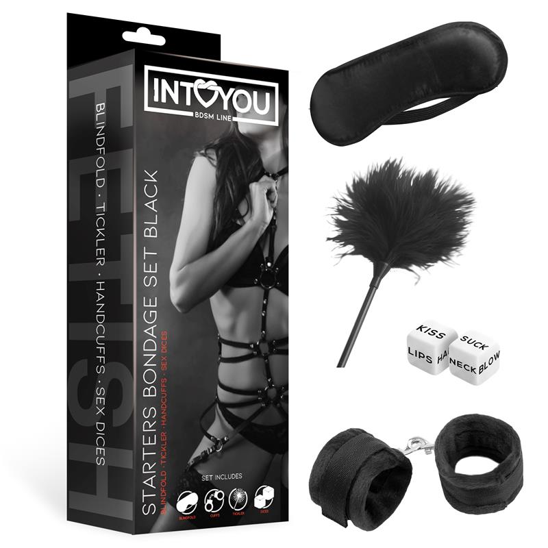 Starters Bondage Set 4 Pieces Black — zdjęcie 2