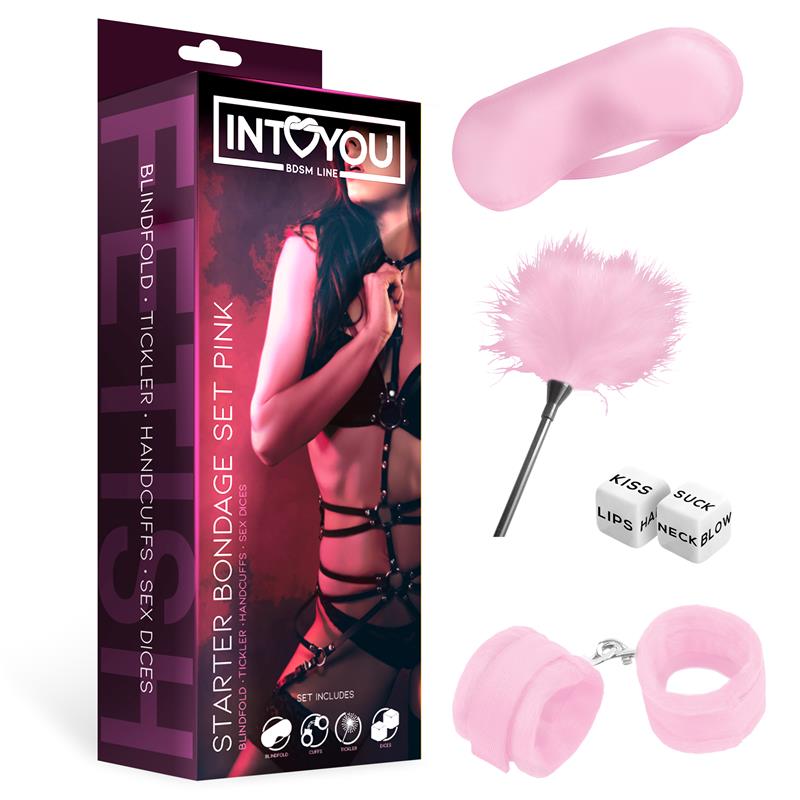 Starters Bondage Set 4 Pieces Pink — zdjęcie 2