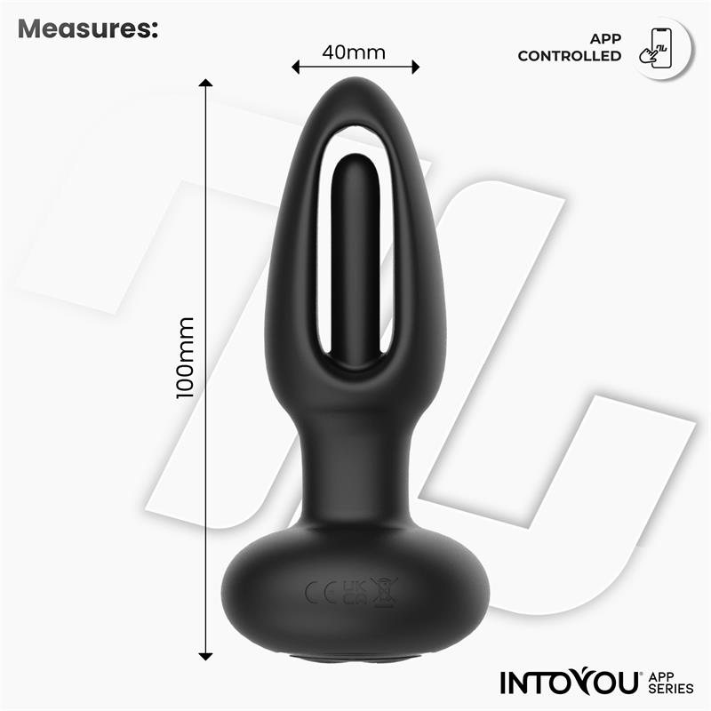Zack Flipping Tongue Anal Plug w/App Clave 38 — zdjęcie 2