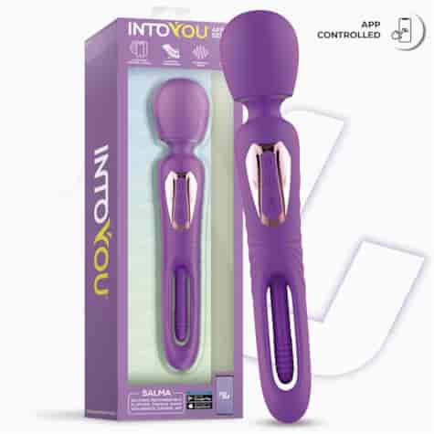 Salma Wand with Flipping Tongue and Vibration with App